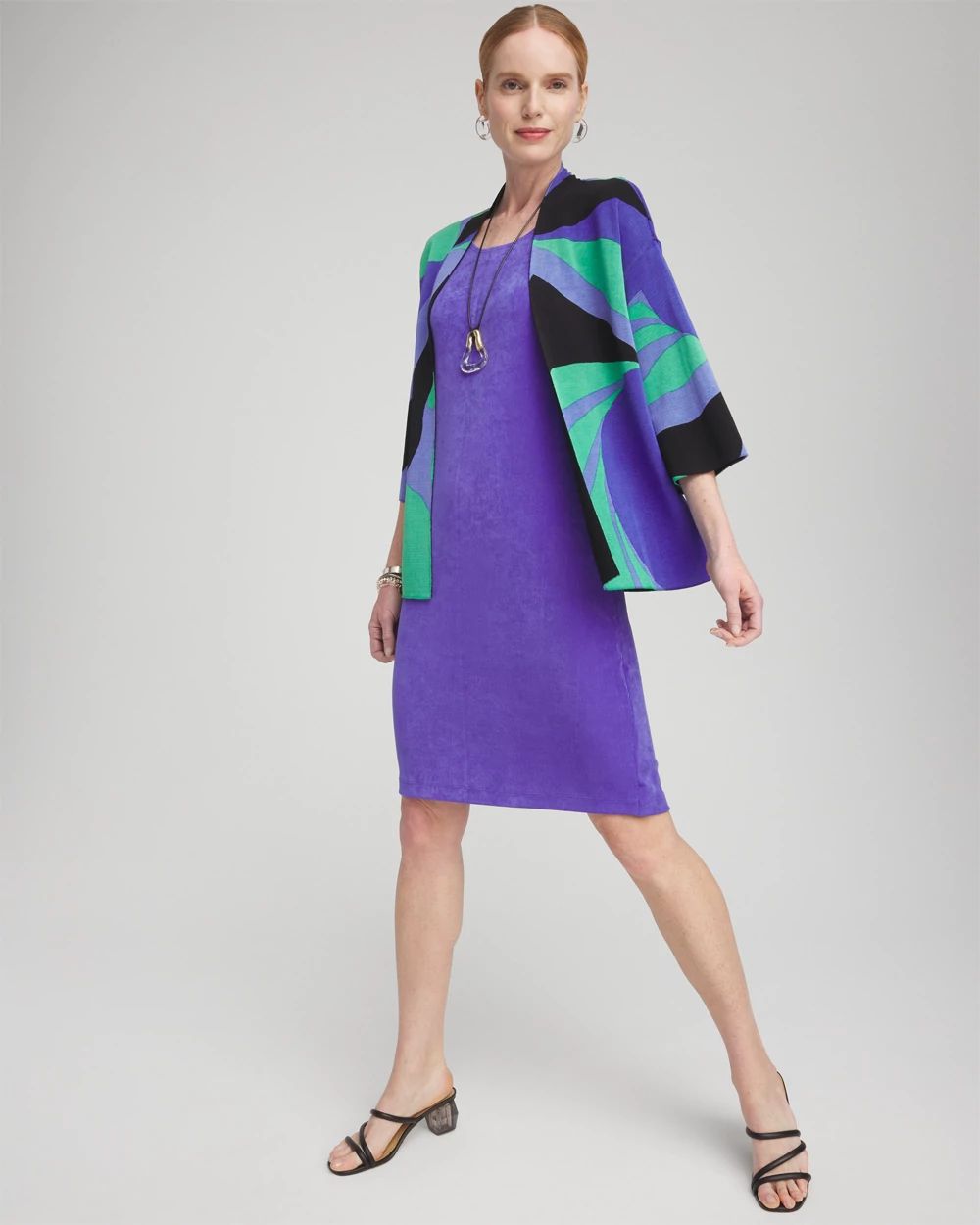 Travelers™ Abstract Kimono Cardigan | Chico's